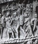 unknow artist Caught Women and Children, relief at the Pillar of Marcus Aurelius. Rome china oil painting reproduction